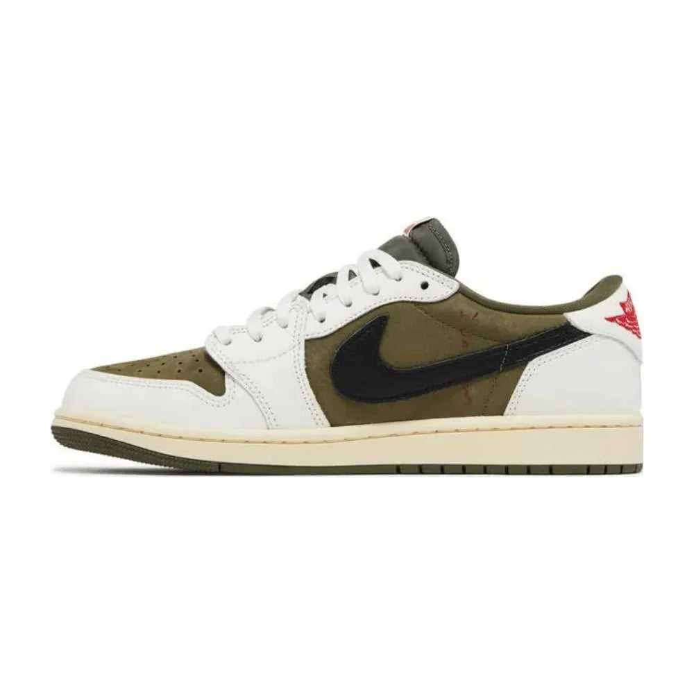 Travis Scott x Air Jordan 1 Low Olive