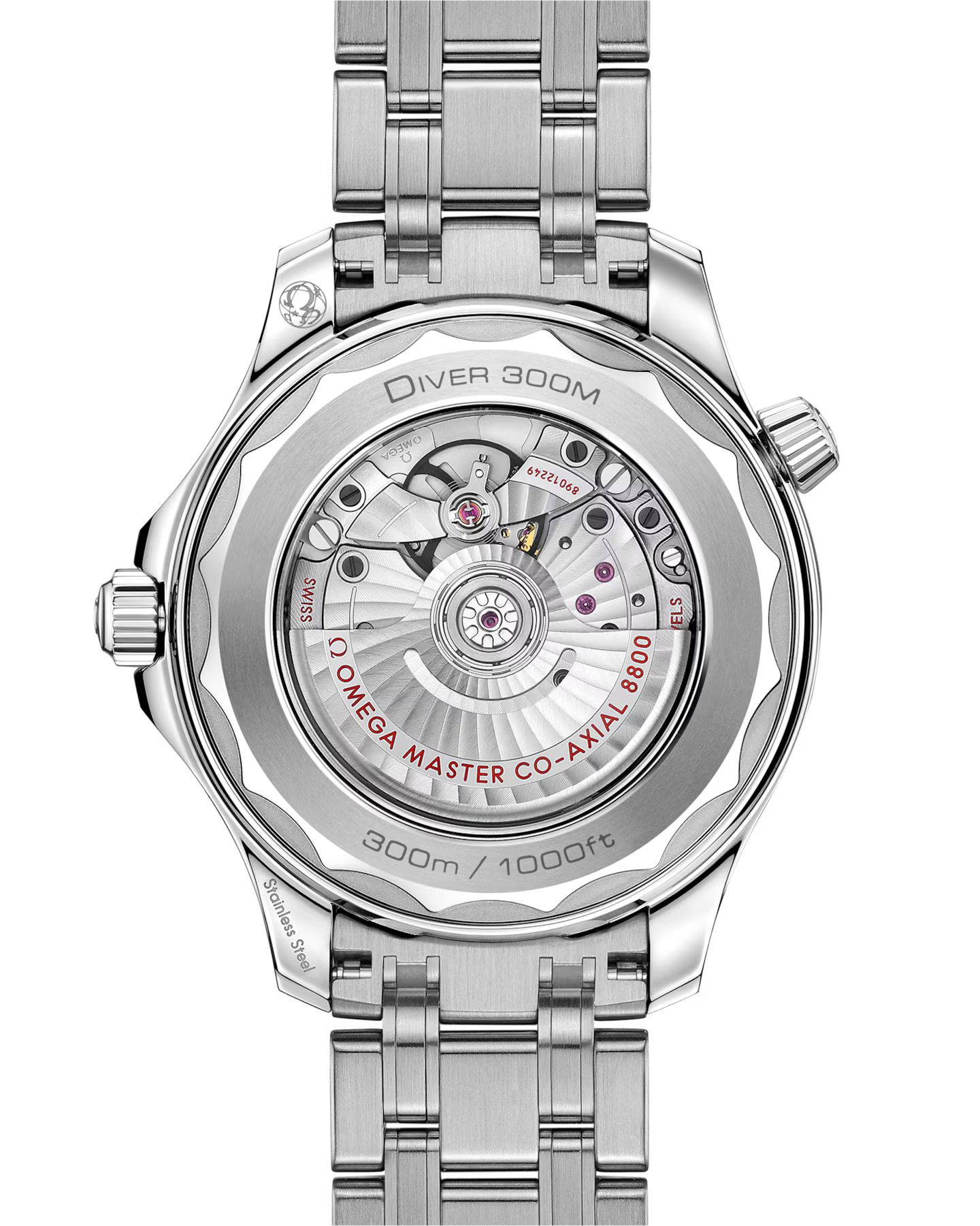Seamaster Diver 300M 42 mm, steel with steel