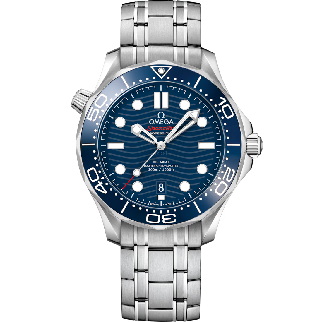 Seamaster Diver 300M 42 mm, steel with steel
